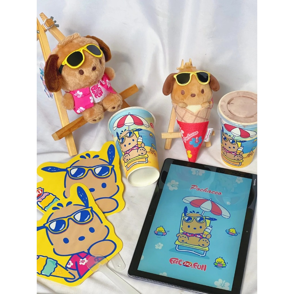 🥧 Pochacco x Dairy Queen จีน ꔛ โปเชโกะ Sanrio  ซานริโอ้ ของแท้