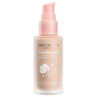 SRICHAND - Enchanted Cover Perfect Foundation SPF35 PA+++ ศรีจันทร์ เอ็นชานเท็ด คัฟเวอร์ เพอร์เฟคท์ ฟาวน์เดชั่น รองพื้น