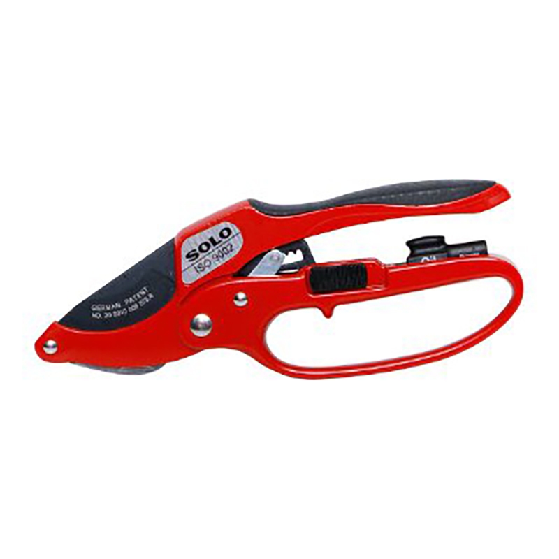 SOLO กรรไกร ตัดกิ่ง กิ่งไม้  ผ่อนแรง 3 จังหวะ 4ใน 1 โซโล รุ่น 3130-4F สีแดง