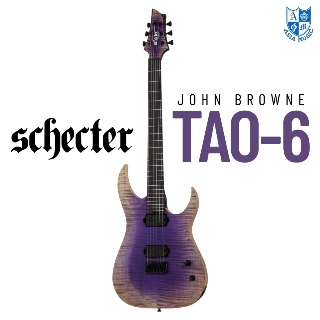 Schecter กีตาร์ไฟฟ้ารุ่น Signature John Browne Tao-6