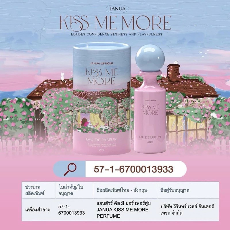 (📍กดในไลฟ์ถูกกว่า📍) JANUA แจนยัวร์ น้ำหอมคอลเล็คชั่นใหม่ - 5
