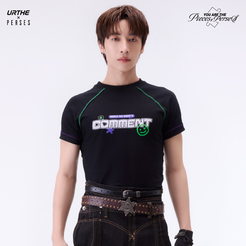 URTHE x PERSES - เสื้อยืด แขนสั้น รุ่น COMMENT PERSES