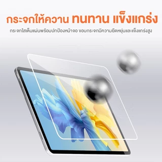 CuffCase ฟิล์มกระจก พร้อมชุดติดตั้ง Temper glass film for ipad 9.7 gen7/8/9/10 10.2 Pro11/12.9/13 Air1/2/3/4/5/6 10.9