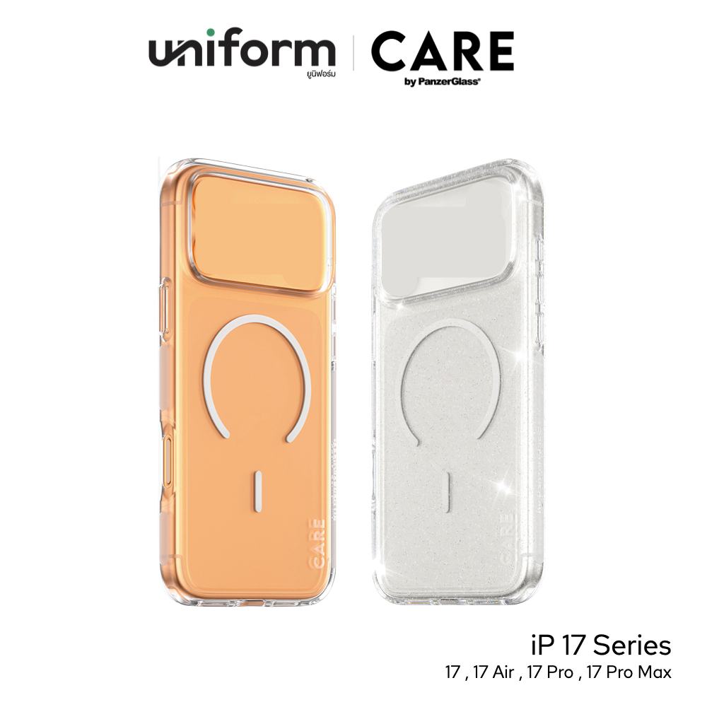 CARE by PanzerGlass เคสกันกระแทก Flagship Urban Combat with Magnatic Case ใช้สำหรับ iPhone 17 Series