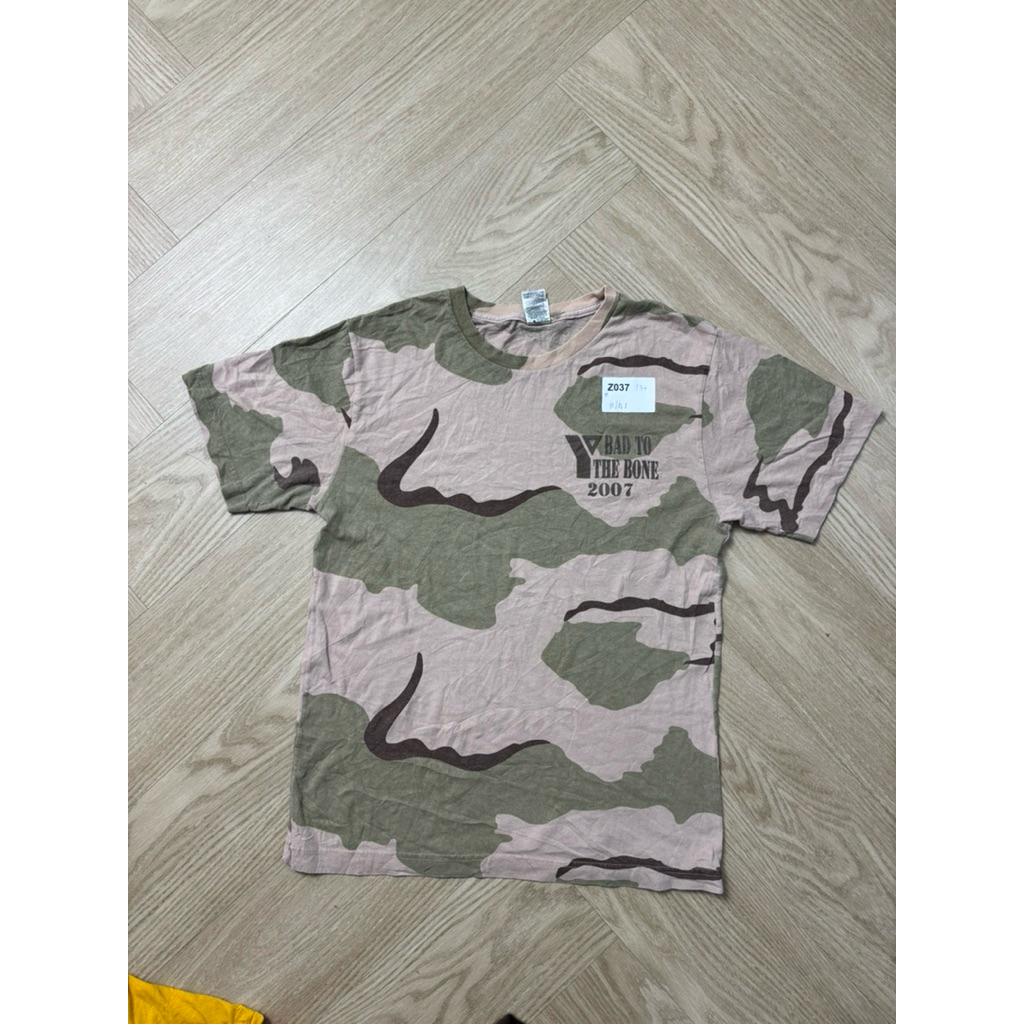 ไซส์ M อก18  ยาว26.2   เสื้อยืดทหารอเมริกาแท้ US Army Navy Air Force USMC ลายพราง สกรีนแนว ทหาร #Z03