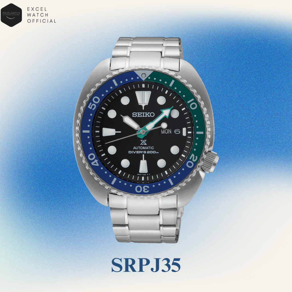 [ Excel Watch ] นาฬิกาไซโก้ SEIKO Prospex turtle รุ่น SRPJ35 SRPJ35K SRPJ35K1 “Tropical Lagoon” Special Edition