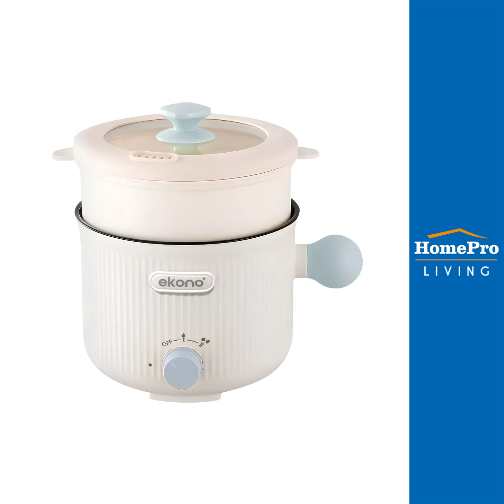 HomePro หม้ออเนกประสงค์ EKONO EK-ETP01 สีขาว 1 ลิตร