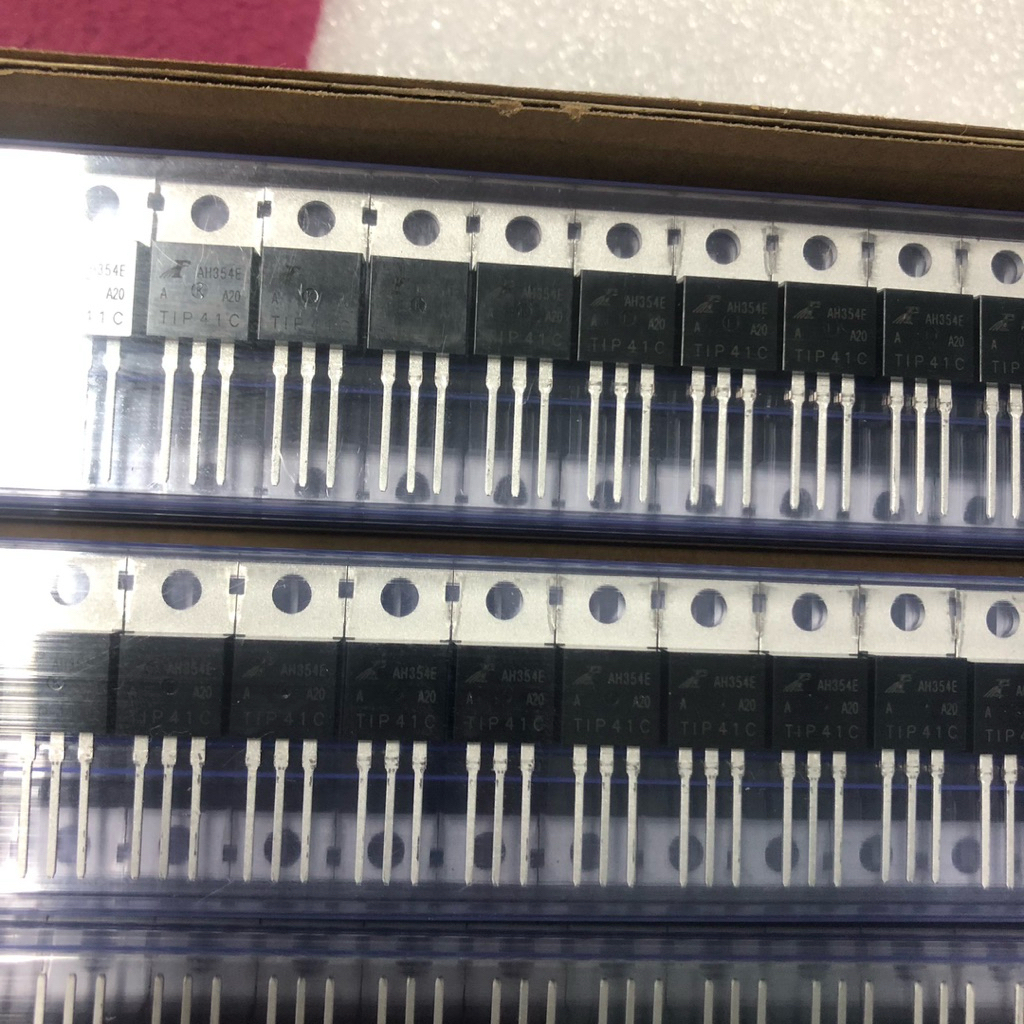 (สินค้ามีตัวเลือก) TIP41C หรือ TIP42C ON/FSC NPN หรือ PNP Transistor 6A 100V