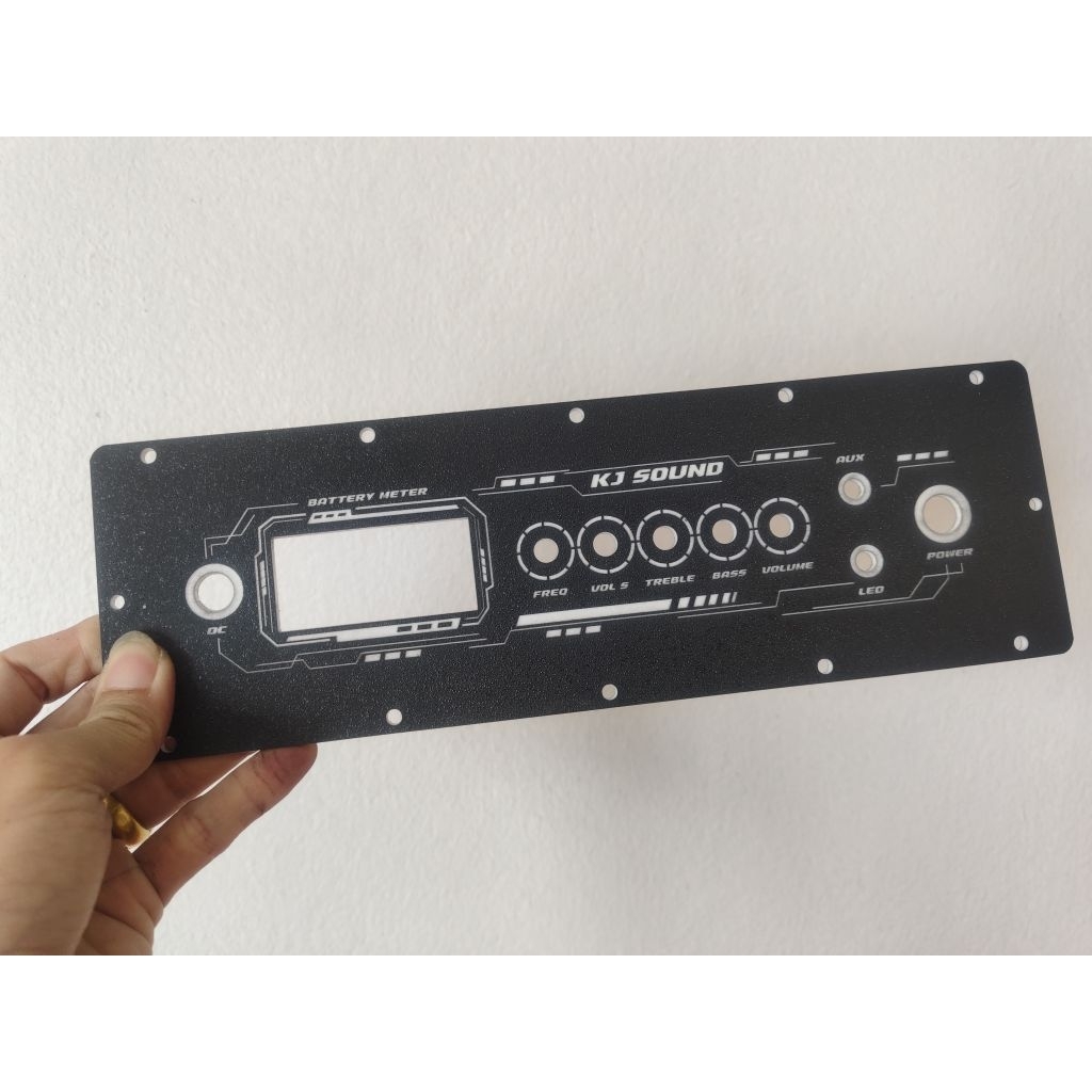 เพลทตู้ลำโพง diy tb21 25x5