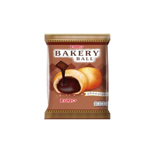 ซื้อ 1 แถม 1 Euro Bakery Ball ยูโร่เบเกอร์รี่บอล ขนมพัฟสอดไส้ช็อกโกแลตเข้มข้น บรรจุ 12 ซอง/กล่อง กรอบ อร่อย ทานเพลิน