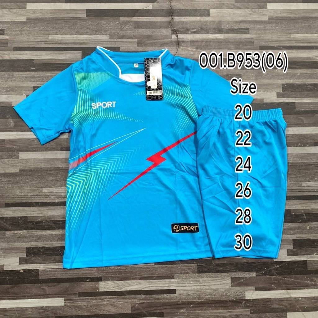 ชุดกีฬาเด็กได้ทั้งเสื้อทั้งกางเกงใส่ได้ทั้งผู้หญิงผู้ชายเนื้อผ้าดีใส่สบายครับ