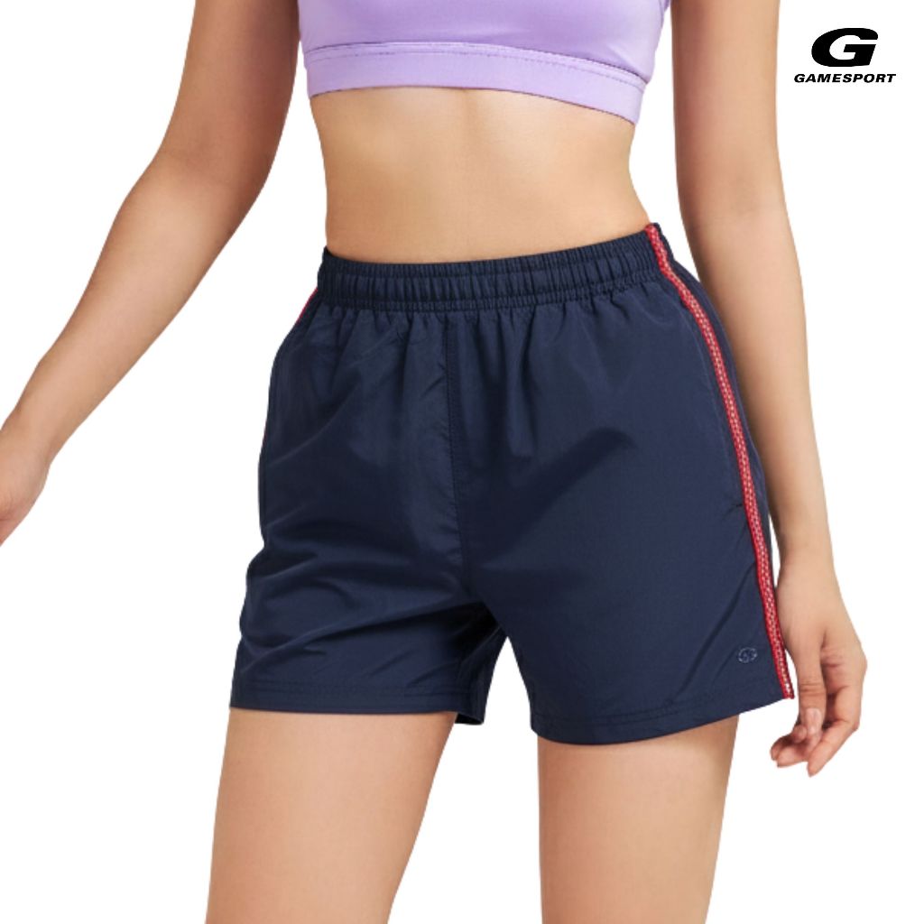 GAME SPORT Shorts | G-3034 | กางเกงขาสั้น 2 ส่วนผู้หญิง ผ้าร่ม ระบายอากาศได้ดี สวมใส่สบาย