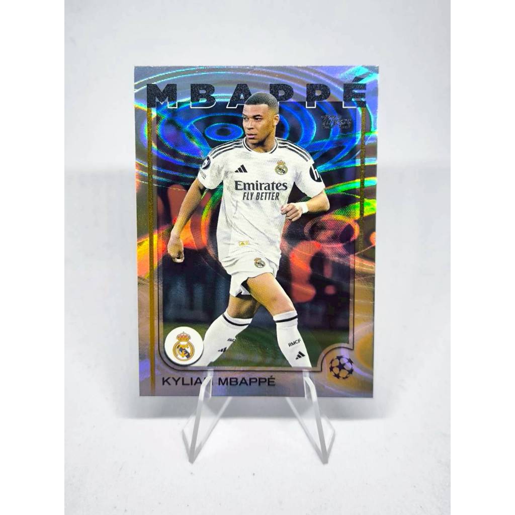 การ์ดบอล Topps UEFA Club Competitions Real Madrid UCC Flagship Football Cards 2024-25