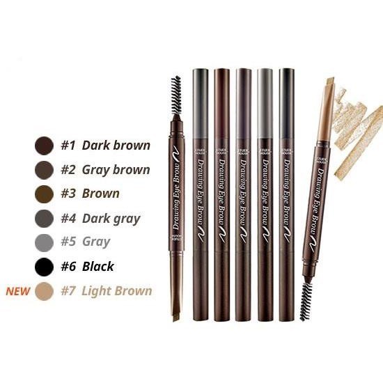 ETUDE Drawing Eye Brow #01Dark Brown  #03 Brown  ดินสอเขียนคิ้ว