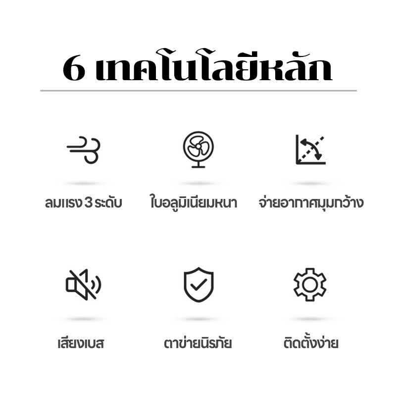 Cassil พัดลม อุตสาหกรรม พัดลมตั้งพื้นอุตสาหกรรม 24 นิ้ว พัดลมตั้งพื้น พัดลมติดตั้งโต๊ะ - รูปที่ 5