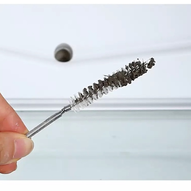 แปรงสปริงขัดท่อขัดสายยาง แปรงทำความสะอาด สายแทงแอร์ตัน อุปกรณ์ล้างอเนกประสงค์ ล้างท่อน้ำทิ้งแอร์ - รูปที่ 5