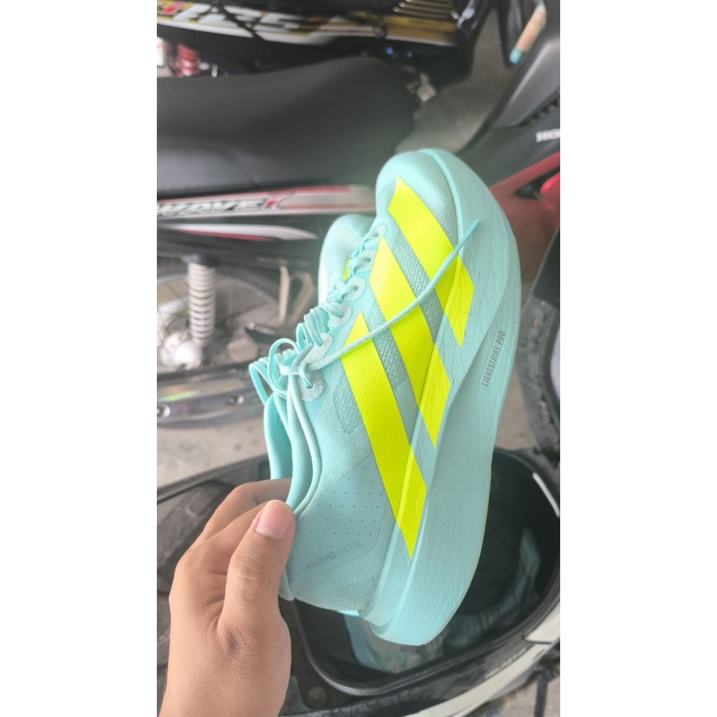 Adidas Adizero evo sl มือ2 แท้ช็อป Adidas 11us 290