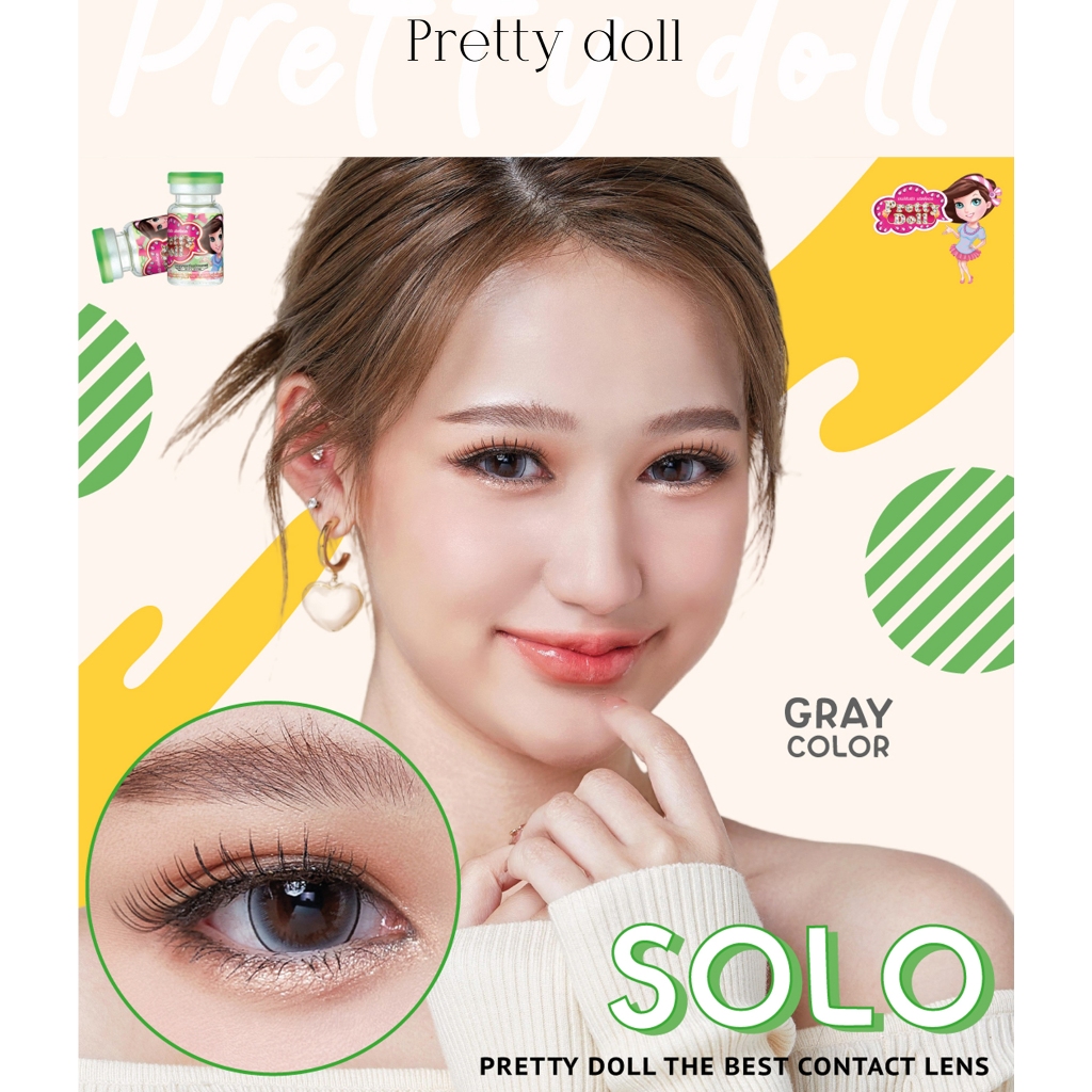 ุุุุPretty Doll คอนแทคเลนส์ Solo