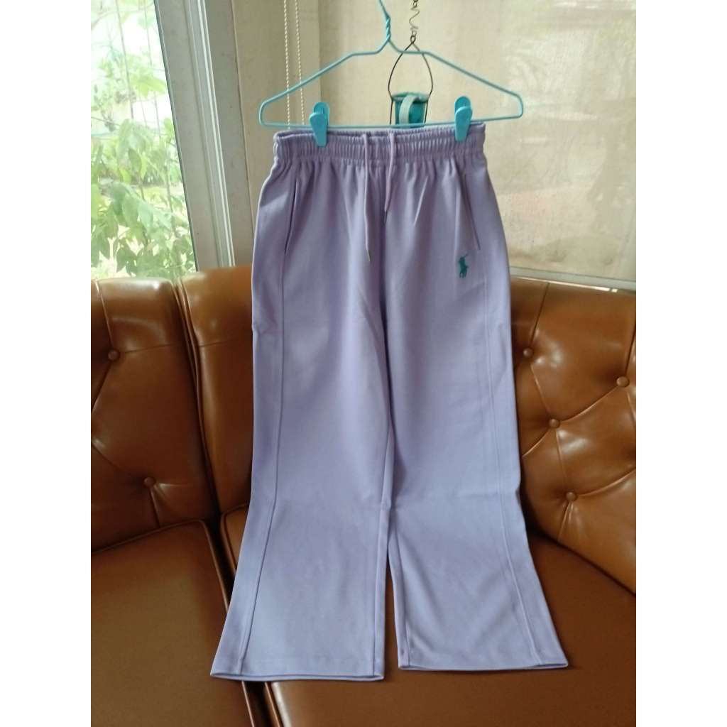 💜กางเกงผ้าขายาว มือ 1 Katay shop  💜ผ้า Cotton งานปัก    💜ผ้านุ่มใส่สบาย เอวมีเชือกผูก  💜มีกระเป๋า 2 