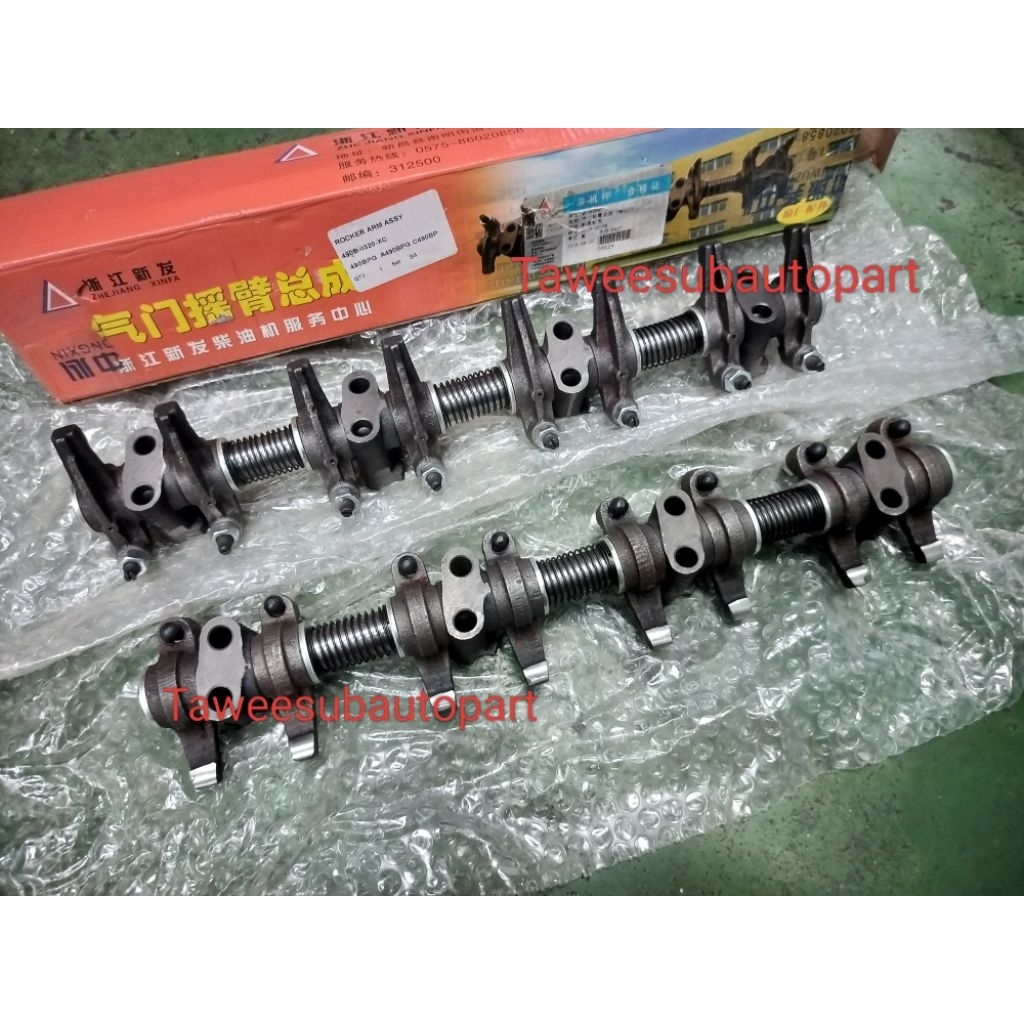 ข้อเหวี่ยง กระเดื่องวาล์ว +เพลาครบชุด โฟล์คลิฟท์ HELI K30 C490BPG TCM 490B E003-002-490BP EC02-511A-