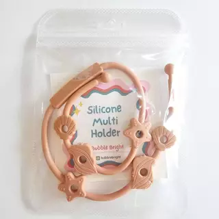 สายคล้องของเล่นSilicone Toystrap/Multi holder สำหรับคล้องของเล่นของใช้กันตกพื้น ทำจากซิลิโคนคุณภาพดี