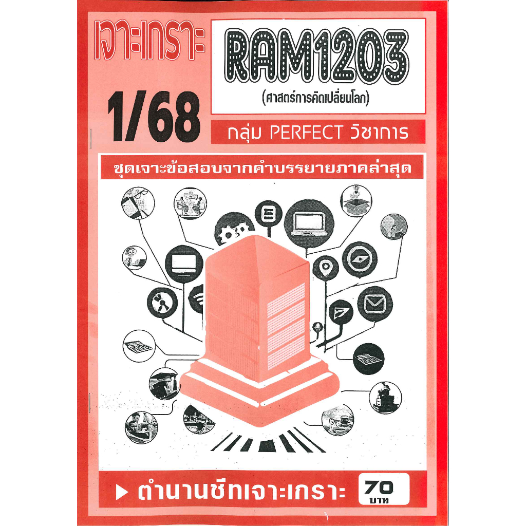 RAM1203 เจาะเกราะศาสตร์การคิดเปลี่ยนโลก 1/68