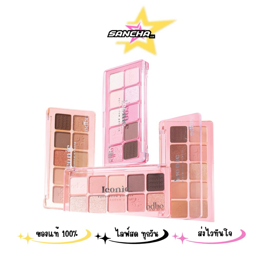 OD2029 ODBO Iconic eyeshadow palette