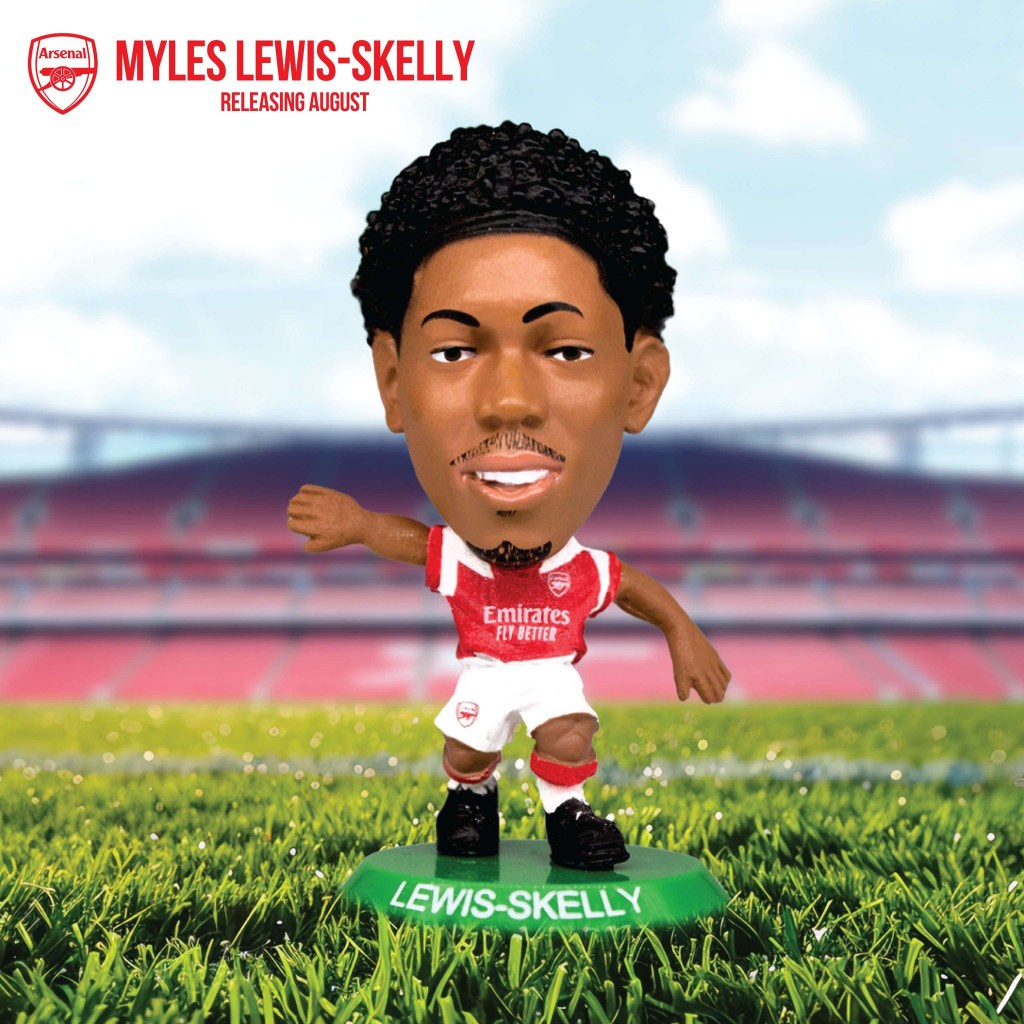 โมเดลนักฟุตบอล SoccerStarz ลิขสิทธิ์แท้จากสโมสร Arsenal | Myles Lewis-Skelly
