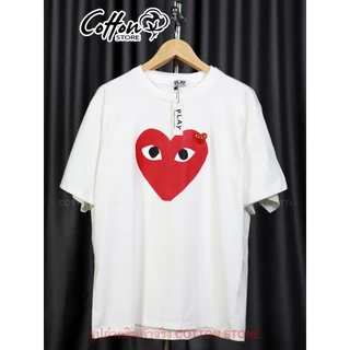 Big Size เสื้อยืด Play-A1 หัวใจ อก38"-56" XS-5XL พร้อมส่งจากไทย Cotton 100% ไม่ใช่ผ้ามัน ผ้าหนาใส่สวย