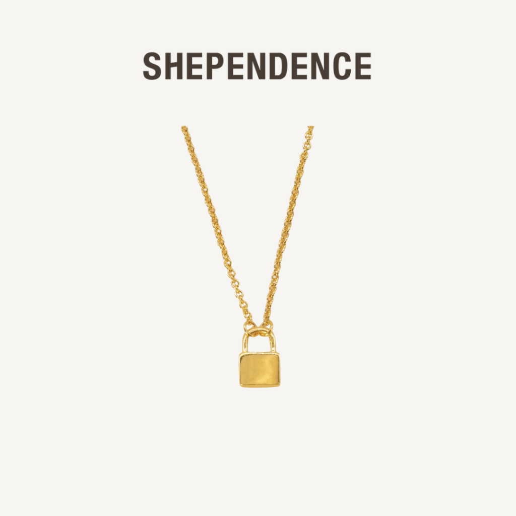 [ลด 20%✨] SHEPENDENCE สร้อยคอ Mini Love Lock มินิจี้ตัวล็อค