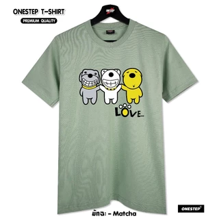 ผ้า cotton แท้ 100% [Super Soft] อย่างดี หนานุ่ม ใส่สบาย ไม่ร้อน ลาย หมา3ตัว (no.107)