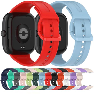 สายนาฬิกาสำหรับ Redmi Watch 5 4 สายรัดข้อมืออัจฉริยะสำหรับ Xiaomi Mi Band 9 Pro 8 Pro สายรัดข้อมือซิลิโคน อุปกรณ์เสริม