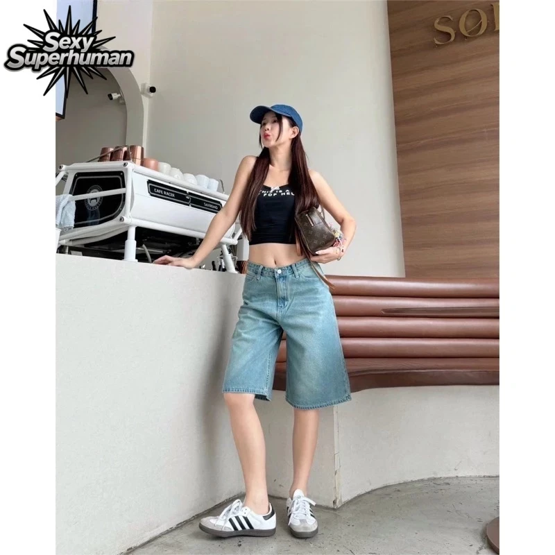 กางเกงยีนส์ผู้หญิง ขาสั้น 5 ส่วน thumbnail 9