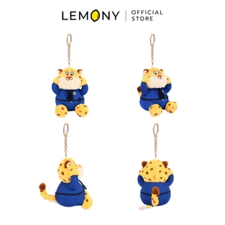 LEMONY พวงกุญแจตุ๊กตาซูโทเปีย ซีรีส์ Shy ขนาด 10 ซม. Disney Zootopia Collection