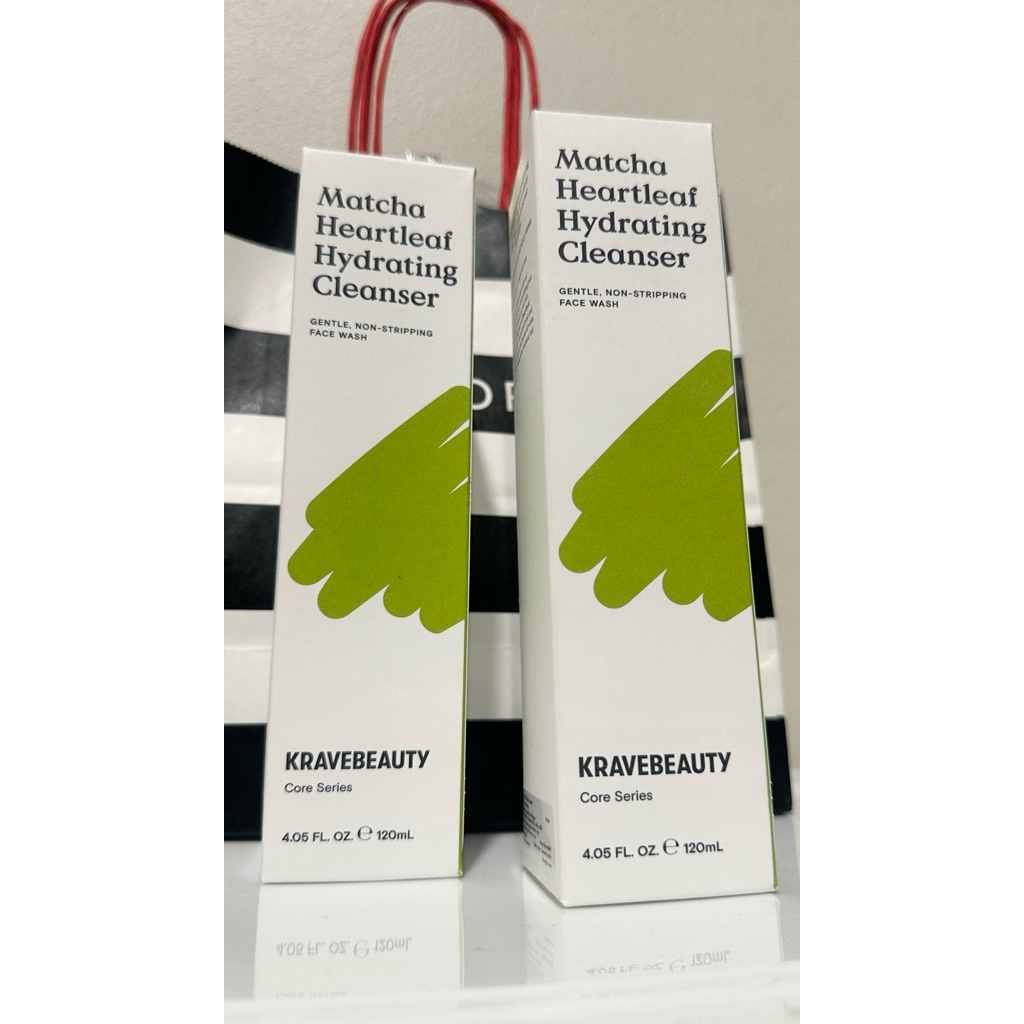 ** ป้าย Sephora ** KRAVEBEAUTY Matcha Heartleaf Hydrating Cleanser