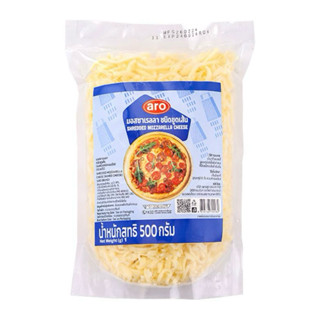 🚗delivery มอสซาเรลล่าชีสขูดเส้น เอโร่ 500 กรัม