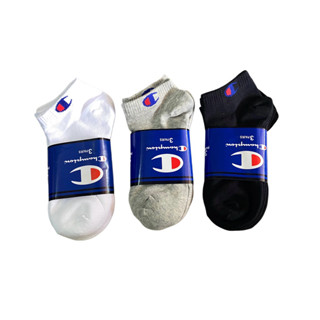 📍พร้อมส่ง📍 ถุงเท้า Champion  ข้อสั้น เนื้อผ้านุ่ม ใส่สบาย ระ…
