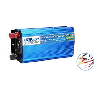 ECOPower แผงโซล่าเซลล์ Solar Panel ชุดเครื่องกำเนิดไฟฟ้าสำหรับบ้าน ที่มีระบบอินเวอร์เตอร์ inverter