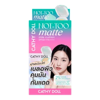 Cathy Doll นอตทูแมทท์สไลด์คุชชั่น เอสพีเอฟ50+ พีเอ++++ 6g #02 LIGHT BEIGE