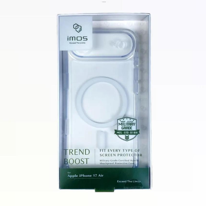 iMOS เคสใส Magnetic สําหรับ iPhone 17 air 17 pro 17 pro max