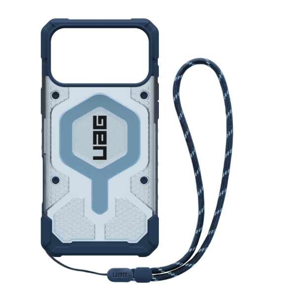 UAG Clear Pathfinder Mag Bundle Active Lava Lanyard - เคสพร้อมสายคล้องมือ iPhone17/17Pro/ 17 Pro Max