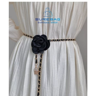 surebag ไข่มุกรูปดอกไม้ สร้อยเอวเครื่องประดับ🌼 เข็มขัดโซ่คาดเอว สไตล์ใหม่ เครื่องประดับ สําหรับผู้หญิง