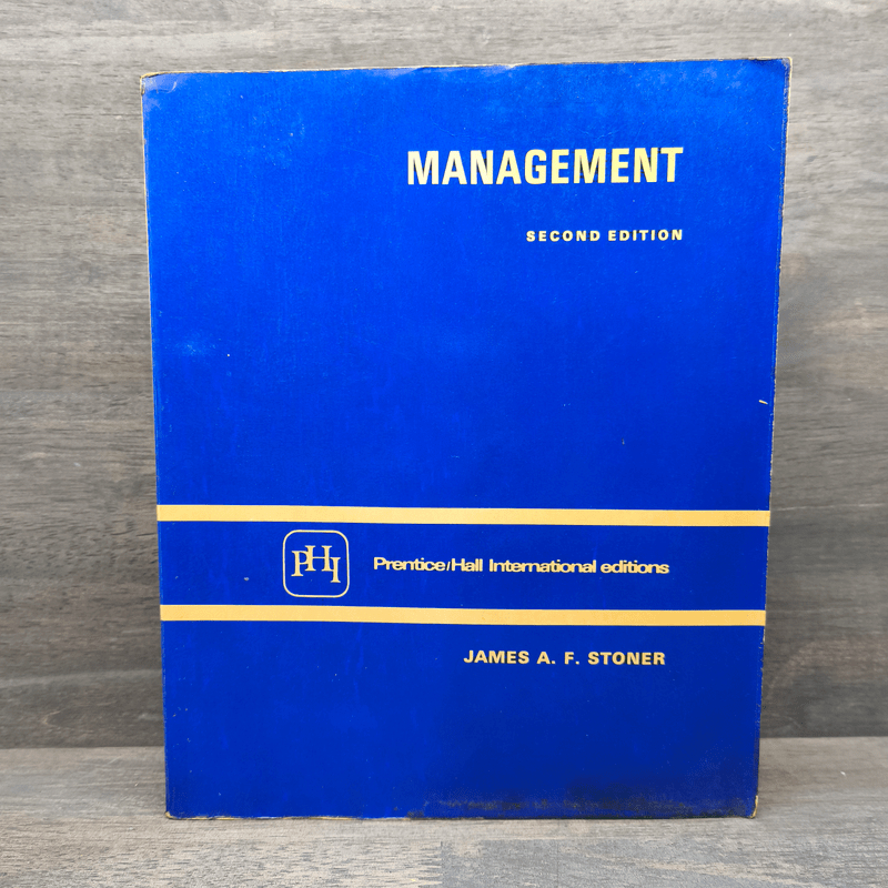 Management - James A.F.Stoner 🏷️1113328
