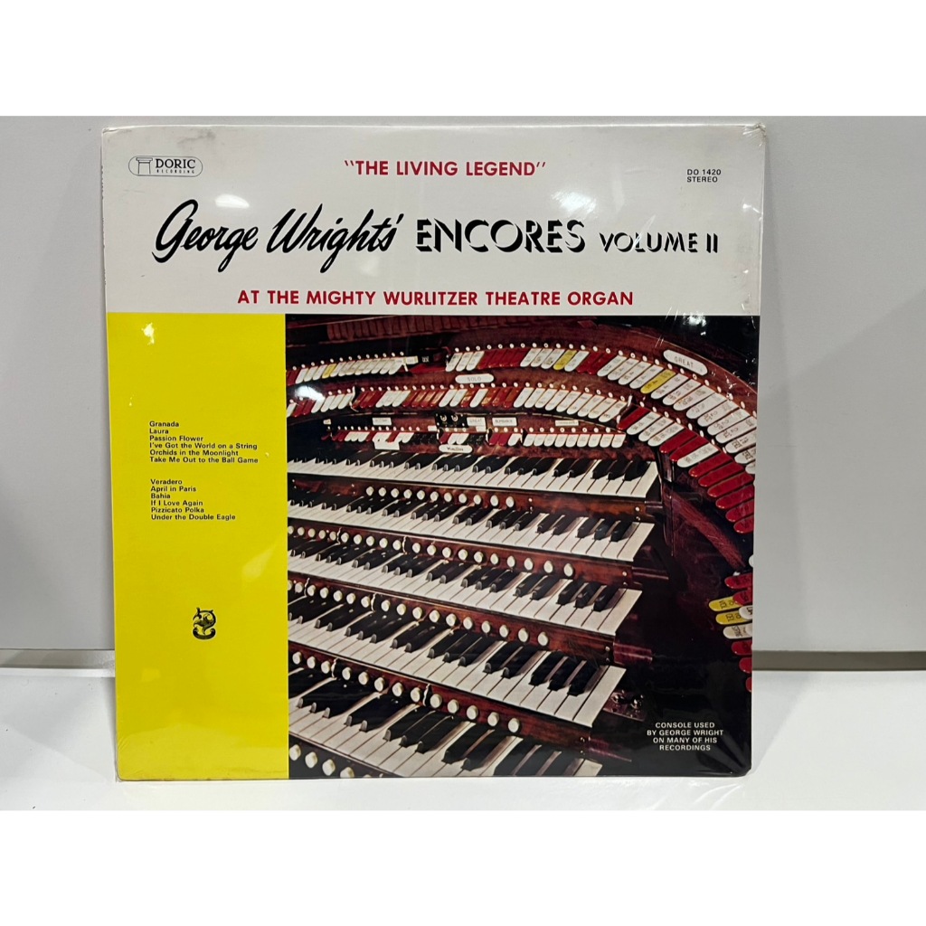 1LP Vinyl Records แผ่นเสียงไวนิล THE LIVING LEGEND George Wrights' ENCORES VOLUME II DO-1420   (E2D4