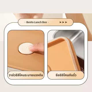 Softkiss ชุดกล่องอาหาร Lunch box ปิ่นโตใส่อาหาร กล่องข้าวพร้อมกระเป๋า มีให้เลือก 3 แบบ สามารถเข้าไมโคเวฟได้