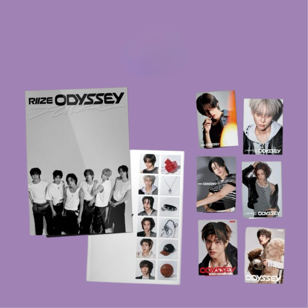 พร้อมส่ง/ไม่แกะ🧡อัลบั้ม RIIZE - [ODYSSEY] 1st Album PHOTOBOOK