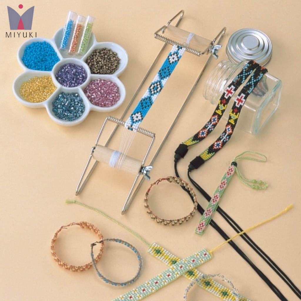 MIYUKI Beads Loom (H907) – เครื่องทอลูกปัด สำหรับทำข้อมือ สร้อย เครื่องประดับ