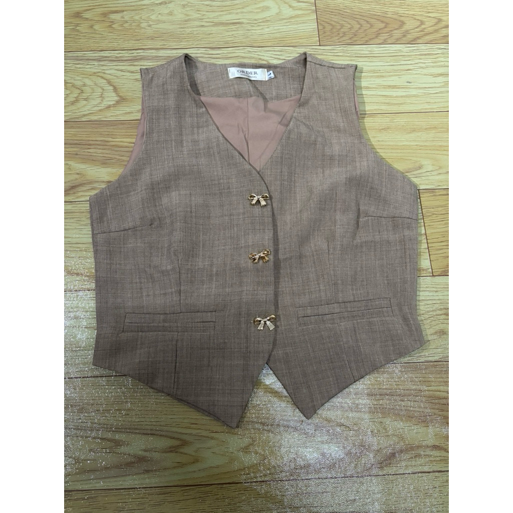 ชุดเซ็ตสีน้ำตาล ป้าย order pangpang