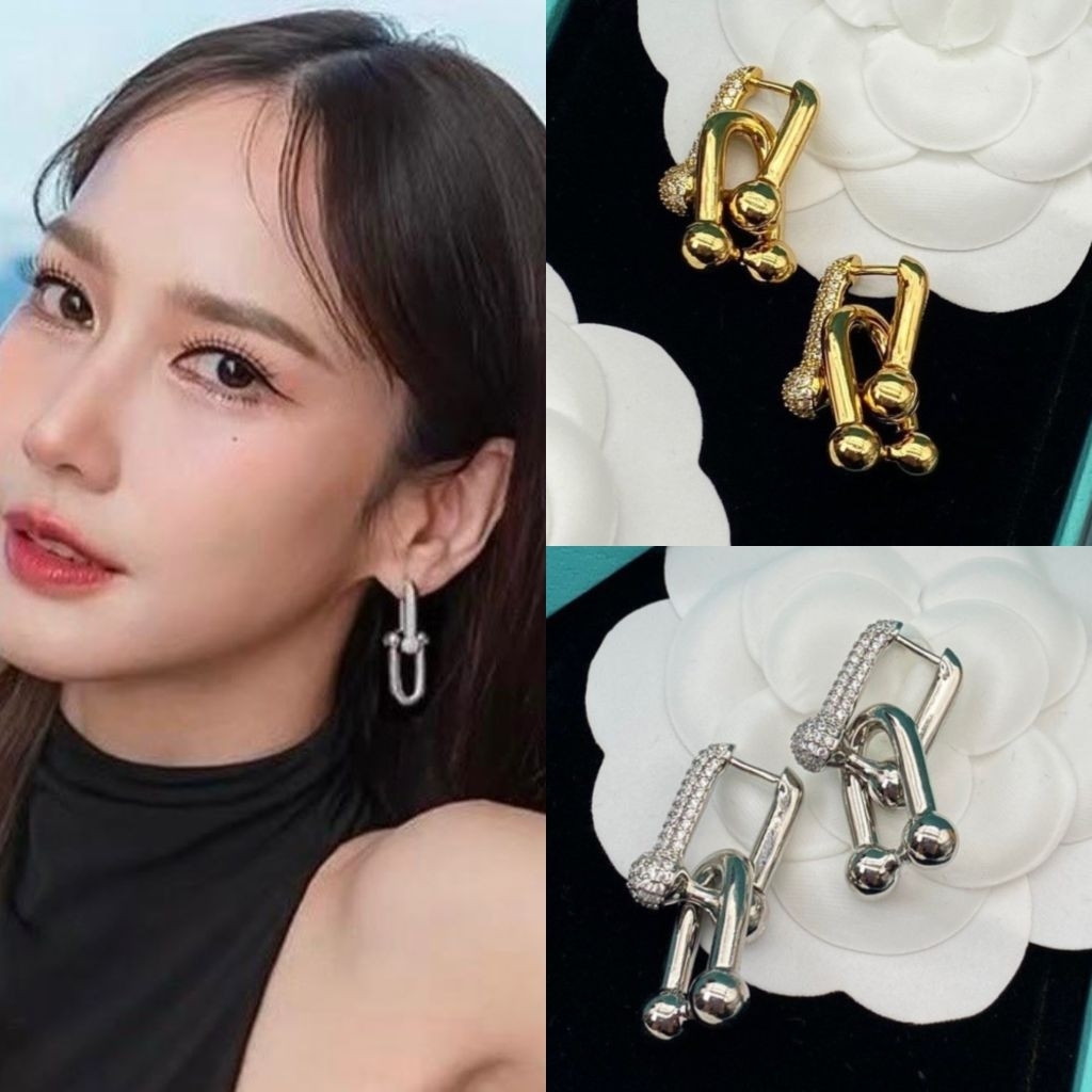 ต่างหู T งานวีไอพี งานสวย สินค้าพร้อมส่ง E487 E488 E489