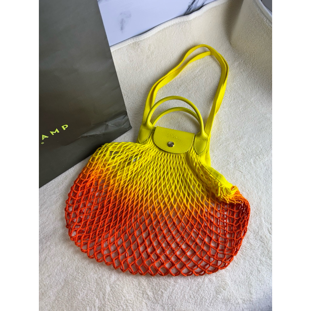 กระเป๋า Longchamp filet ปี2024 ไซส์ใหญ่ ของแท้ มือสอง พร้อมส่ง